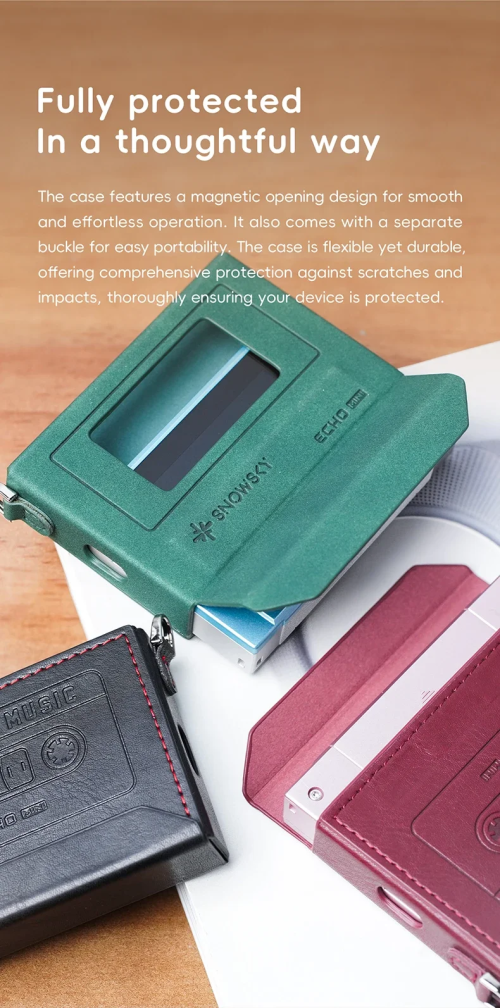 SNOWSKY SK ECHO MINI Leather Case4